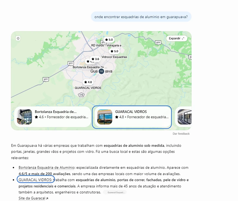 ChatGPT: Entre as opções do ChatGPT